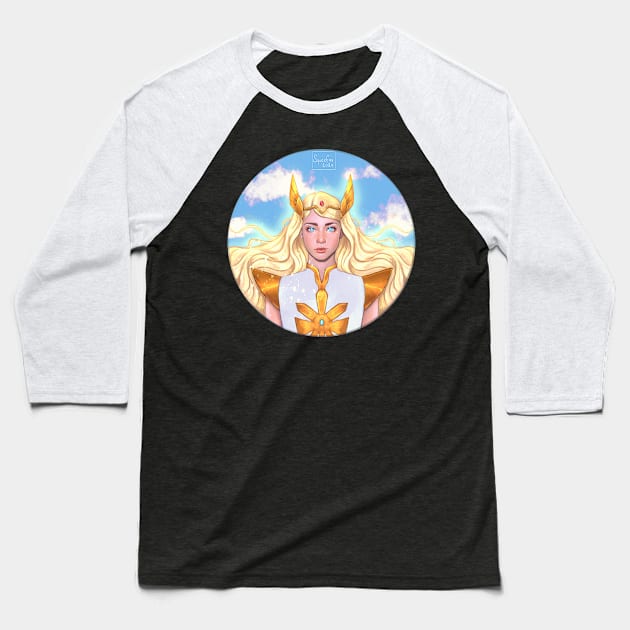 She-ra Baseball T-Shirt by Squeefox